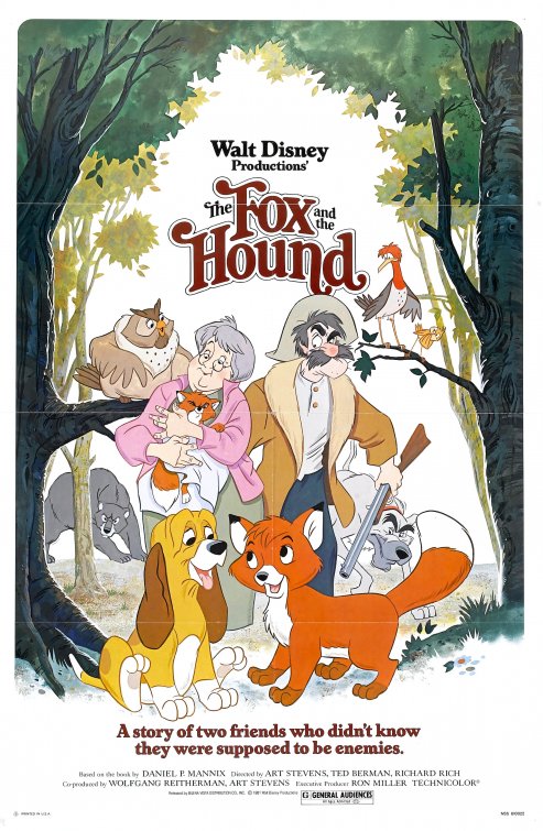 دانلود دوبله فارسی فیلم The Fox and the Hound 1981