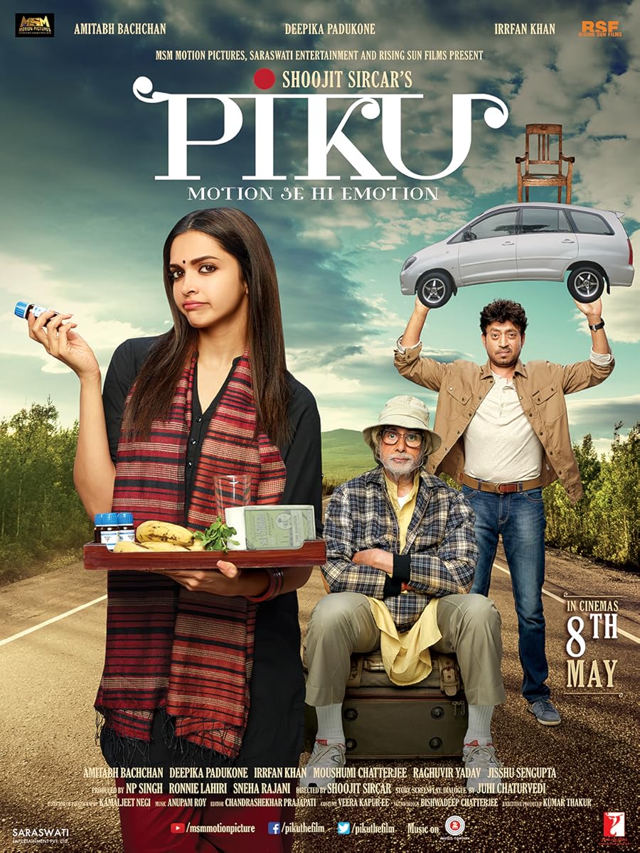 دانلود فیلم Piku 2015 با زیرنویس چسبیده