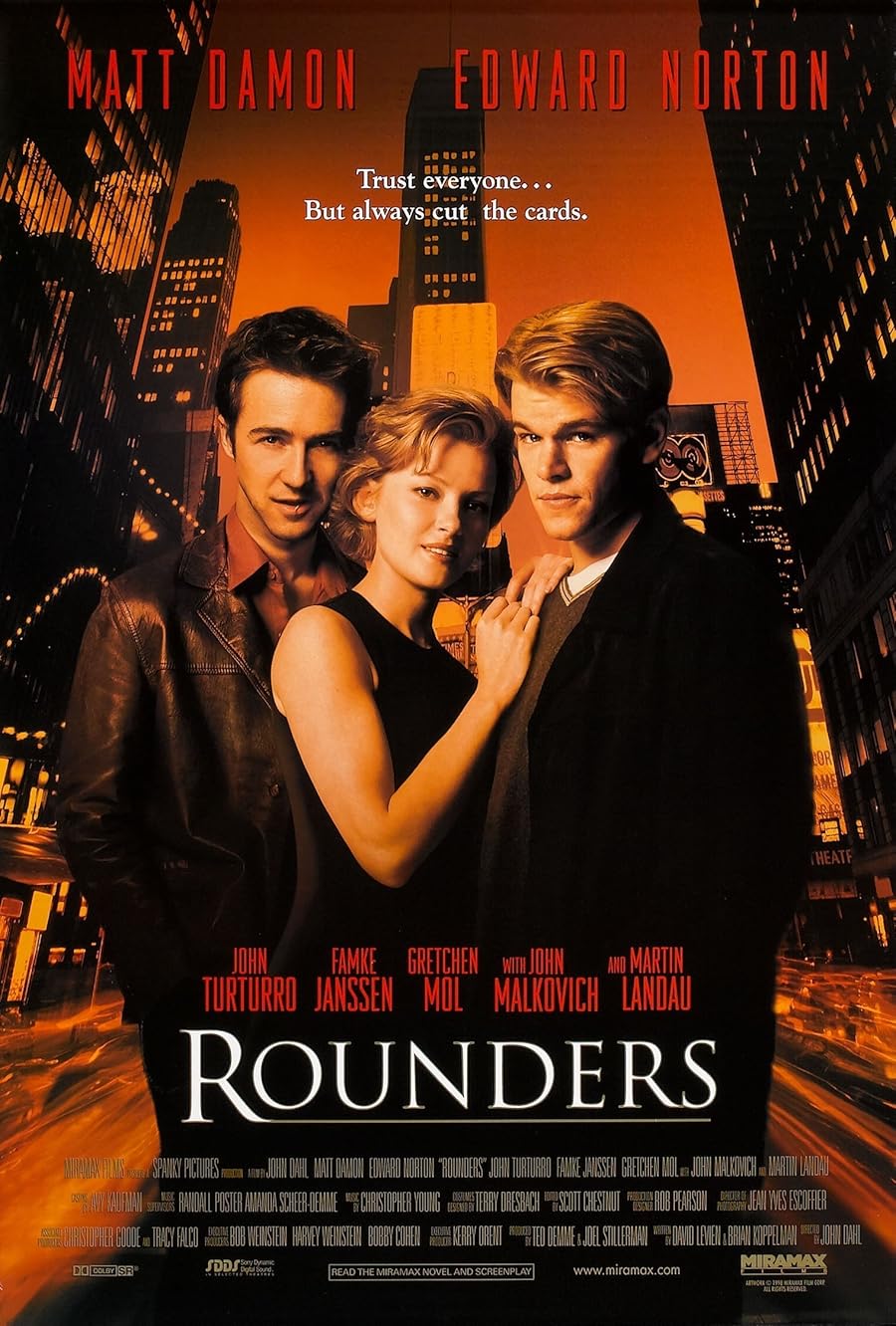 دانلود فیلم Rounders 1998 با زیرنویس چسبیده