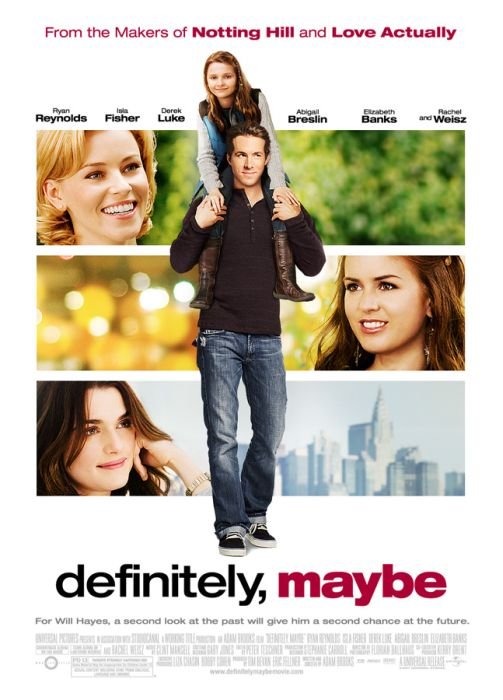 دانلود فیلم Definitely, Maybe 2008 با زیرنویس چسبیده دانلود فیلم Definitely, Maybe 2008 با زیرنویس چسبیده