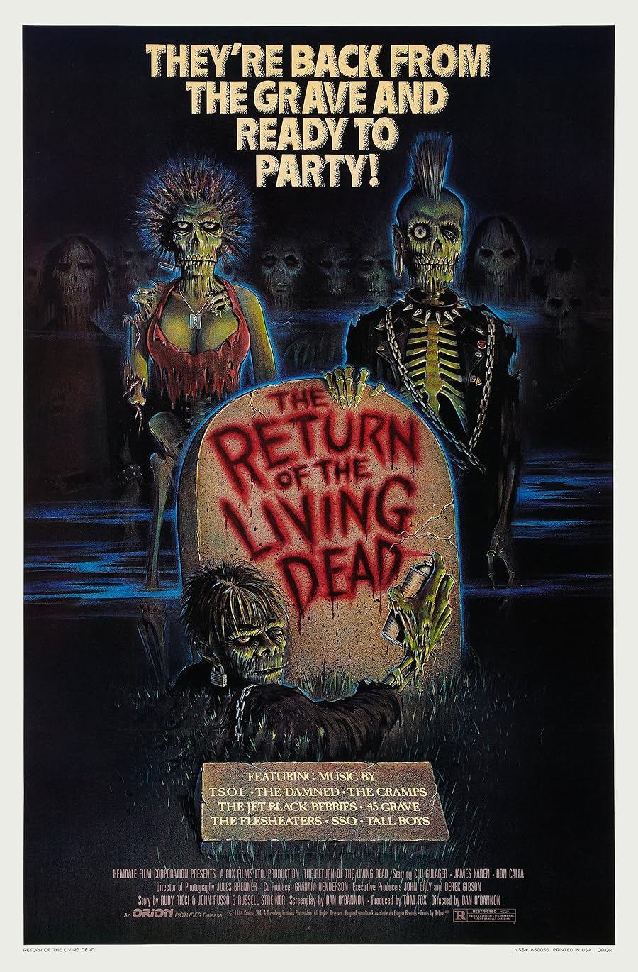 دانلود فیلم The Return of the Living Dead 1985 با زیرنویس فارسی چسبیده