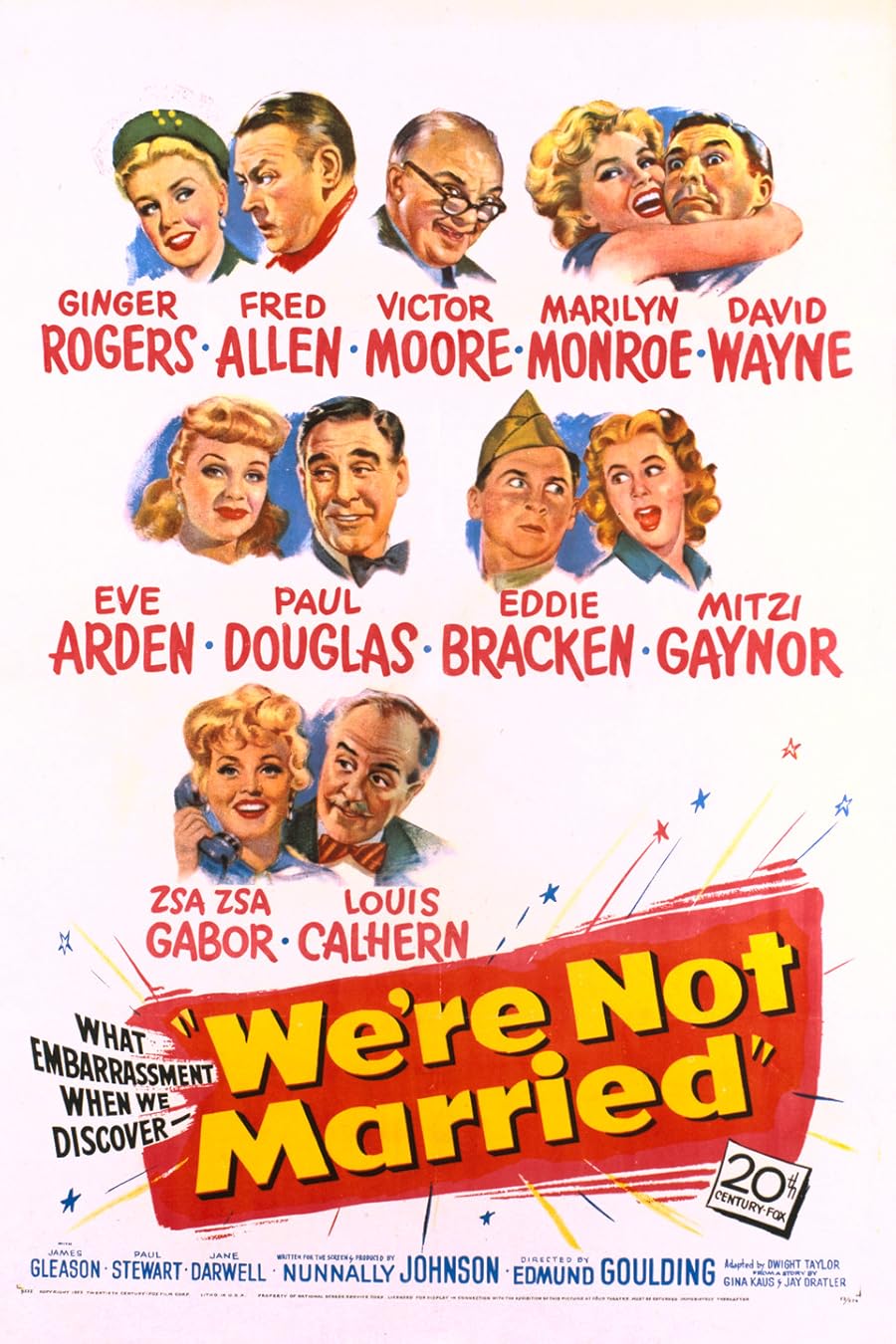 دانلود فیلم We’re Not Married 1952 دانلود فیلم We’re Not Married 1952