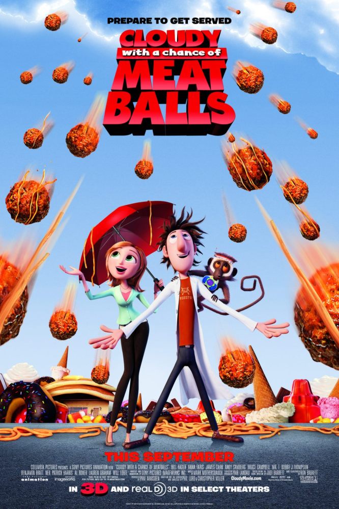 دانلود فیلم Cloudy with a Chance of Meatballs 2009